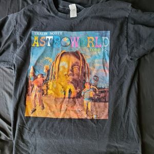 Travis Scott AstroWorld 2019 tour shirt